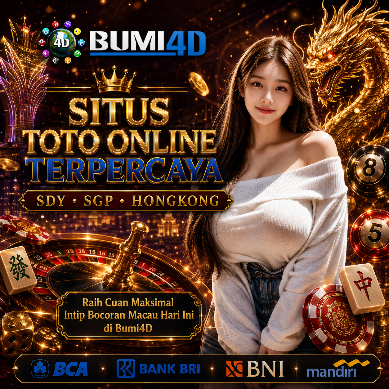 Raih Cuan Maksimal Intip Bocoran Macau Hari Ini di BUMI4D